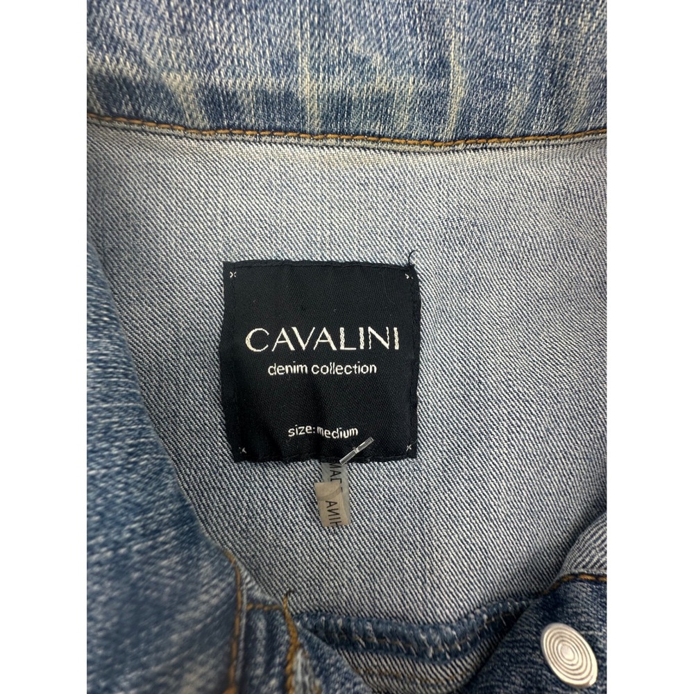 Cavalini Finding Nemo Disney Denim Jacket Blue Medium Wash Womens Size Medium - Picture 6 of 15